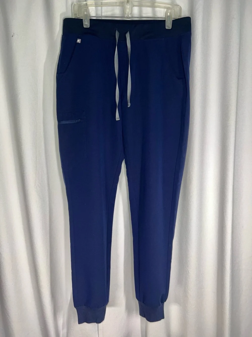 FIGS Men’s Navy Jogger Scrub Pants XL Drawstring Stretch Medical